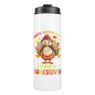 Bouteilles Isothermes Merci Grateful Bon thanksgiving Turke