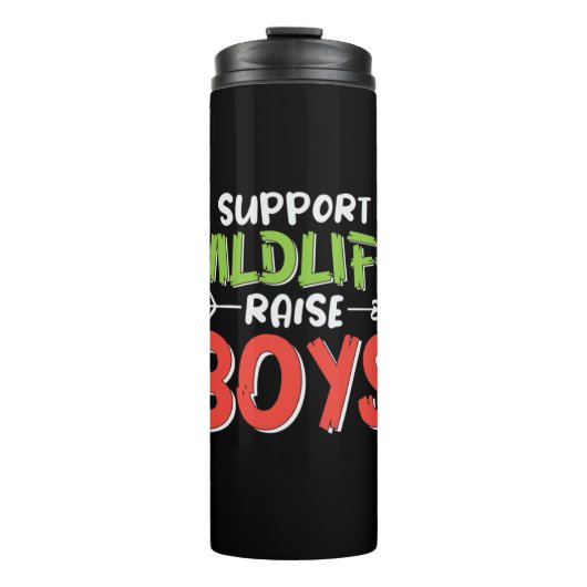 Bouteilles Isothermes Mère Art Support Wildlife Raise Boys (Devant)