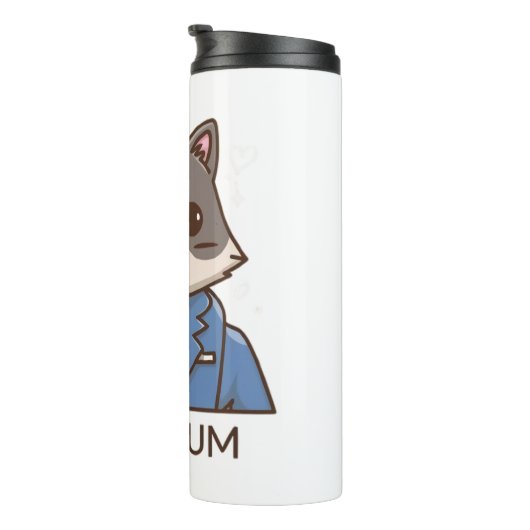 Bouteilles Isothermes mère de chat (Tourné sur la droite)