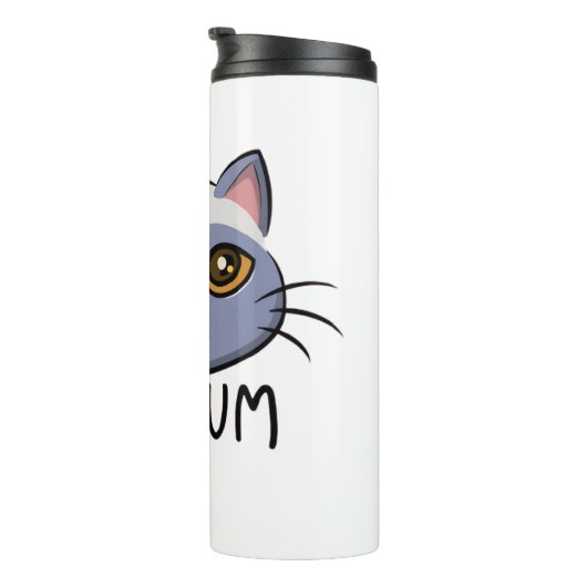 Bouteilles Isothermes mère de chat (Tourné sur la droite)