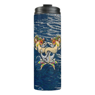 Bouteilles Isothermes Mermaids - Design nautique pour les amoureux des o