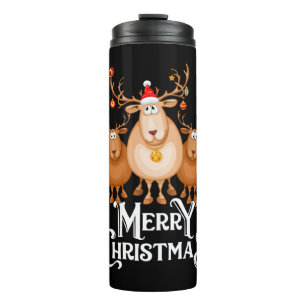 Bouteilles Isothermes Merry Christmas Deer