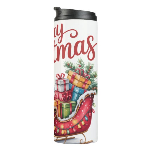 Bouteilles Isothermes Merry Christmas Gnome Tumbler (Tourné sur la droite)