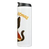 Bouteilles Isothermes Merry Christmas with Emi the Black Cat (Tourné sur la droite)