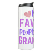 Bouteilles Isothermes Mes gens préférés m'appellent Grammy (Tourné sur la gauche)