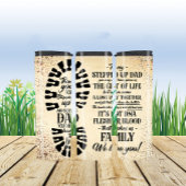 Bouteilles Isothermes Message de Merci de coeur pour le père en herbe