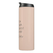 Bouteilles Isothermes Message de votre enfant Écriture manuscrite enseig (Tourné sur la droite)