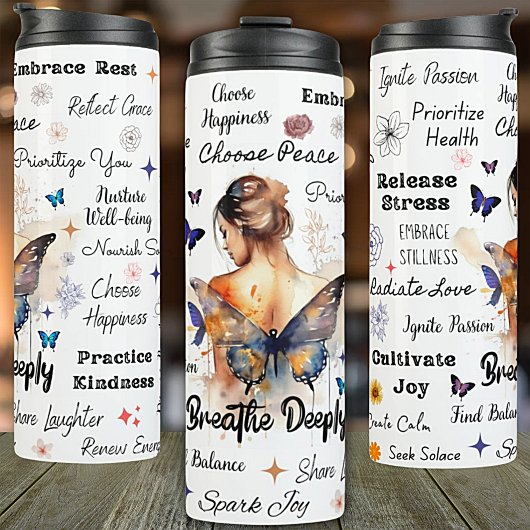 Bouteilles Isothermes Messages d'inspiration Paruline thermique