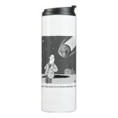 Bouteilles Isothermes Meteor Drôle Touchant La Catastrophe De La Terre (Tourné sur la gauche)