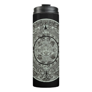 Bouteilles Isothermes Mexicaine Aztec Sun Stone Maya Calendrier 1