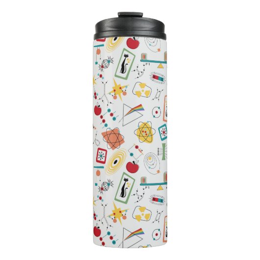 Bouteilles Isothermes Mi-siècle moderne de l'âge atomique STEM Physique  (Devant)