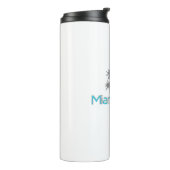 Bouteilles Isothermes Miami-Beach, Floride, Grunge Cool (Tourné sur la gauche)