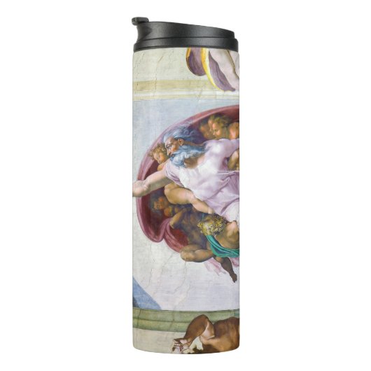 Bouteilles Isothermes Michelangelo - Création d'Adam, Chapelle Sixtine (Tourné sur la droite)