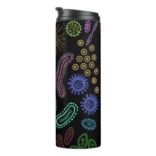 Bouteilles Isothermes Microbes (Tourné sur la droite)