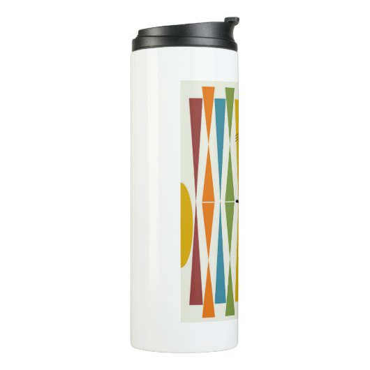 Bouteilles Isothermes MidMod Art Chat 2 (Tourné sur la gauche)
