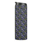 Bouteilles Isothermes Midnight | Dancing Watercolor Daisies Tumbler (Tourné sur la droite)