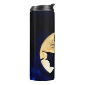 Bouteilles Isothermes Midnight Dragon Minimalist Initials Back to School (Tourné sur la gauche)