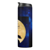 Bouteilles Isothermes Midnight Dragon Minimalist Initials Back to School (Tourné sur la droite)