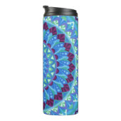 Bouteilles Isothermes Midnight Dreams Travel Blue Mandala Isolé (Tourné sur la droite)