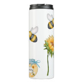 Bouteilles Isothermes Miel Bee Gnome Travel Mug (Dos)