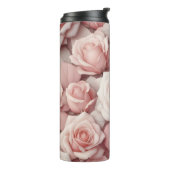 Bouteilles Isothermes Mieux avec des roses roses (Tourné sur la gauche)