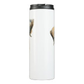 Bouteilles Isothermes Mignon chien anglais avec lunettes de soleil, Gros (Dos)