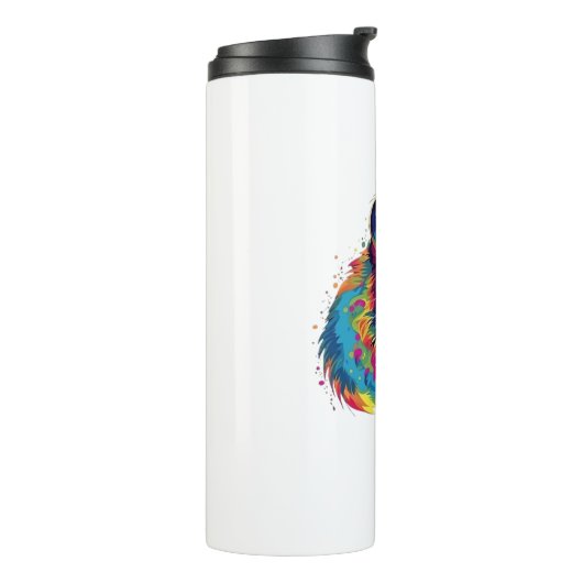 Bouteilles Isothermes mignon hamster (Tourné sur la gauche)