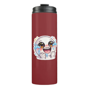Bouteilles Isothermes Mignon Kawaii Qui Pleure De Rire Avec Des Larmes D