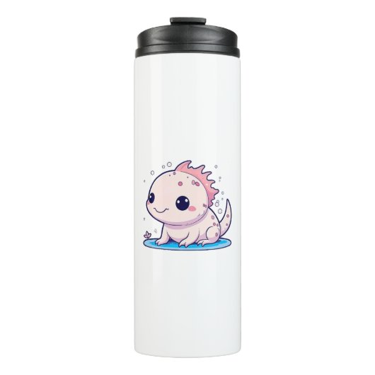Bouteilles Isothermes mignon philosophe axolotl (Devant)