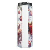 Bouteilles Isothermes mignonne fille de Noël anime (Dos)