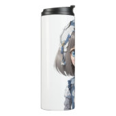 Bouteilles Isothermes mignonne jeune fille - thème anime (Tourné sur la gauche)