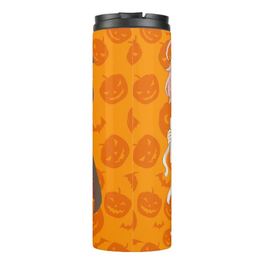 Bouteilles Isothermes mignonne mummy & vampire filles (Dos)