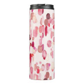 Bouteilles Isothermes Mignonnes Zones Rouges Roses Simples (Dos)