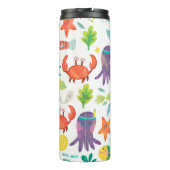 Bouteilles Isothermes Mignons Animaux de mer amusants (Dos)