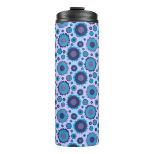 Bouteilles Isothermes Mignons motifs de soleils multicolores bleus