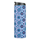 Bouteilles Isothermes Mignons motifs de soleils multicolores bleus (Tourné sur la droite)