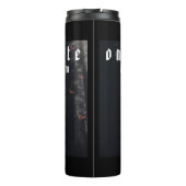 Bouteilles Isothermes Mikitiez crâne rouge toxique pomme vegan été (Dos)