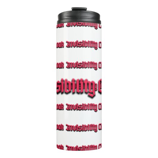 Bouteilles Isothermes Mikitiez invisibilité flou fumée magique (Devant)