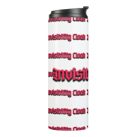 Bouteilles Isothermes Mikitiez invisibilité flou fumée magique (Tourné sur la gauche)