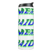 Bouteilles Isothermes Mikitiez océanique sirène venus bleu mer (Tourné sur la gauche)