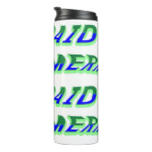 Bouteilles Isothermes Mikitiez océanique sirène venus bleu mer (Tourné sur la droite)