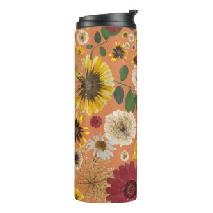 Bouteilles Isothermes Mikitiez terre natale nature selfloe fleur rose