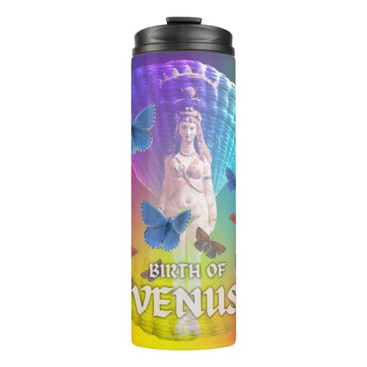 Bouteilles Isothermes Mikitiez venus océan butterfies amour olympus (Devant)