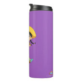 Bouteilles Isothermes Min & Clover | Joyeux Cowgirl & Brontosaurus Ride (Tourné sur la droite)