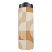 Bouteilles Isothermes Minimal Beige Geometric Thermal Tumbler (Devant)