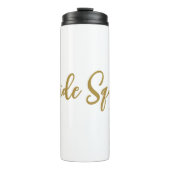 Bouteilles Isothermes minimale add your name text bridesmaid gijd (Devant)