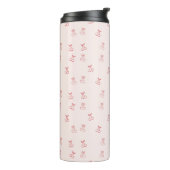 Bouteilles Isothermes Minimalisme de contour de cerise (Tourné sur la gauche)