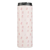Bouteilles Isothermes Minimalisme de contour de cerise (Dos)