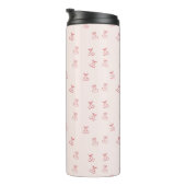 Bouteilles Isothermes Minimalisme de contour de cerise (Tourné sur la droite)