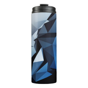 Bouteilles Isothermes Mirage triangulaire bleu